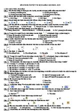 Đề cương ôn tập môn Tin học Lớp 6 - Năm học 2018-2019